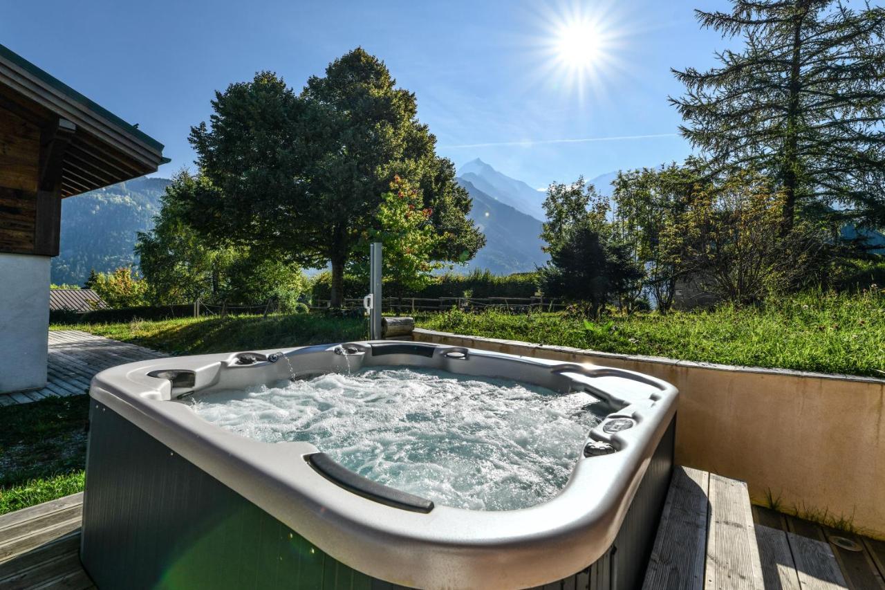 Vielyterra - Chalet Haut De Gamme - Domaine Du Mont Blanc 생제르베레뱅 외부 사진