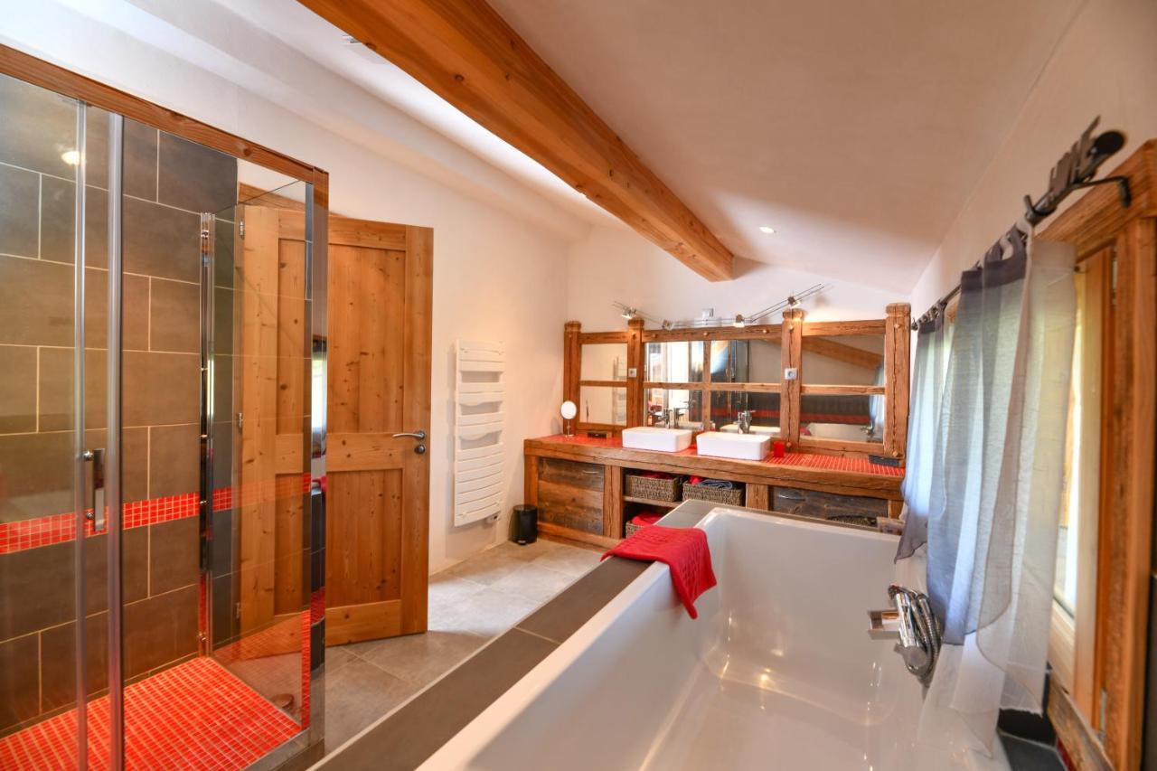Vielyterra - Chalet Haut De Gamme - Domaine Du Mont Blanc 생제르베레뱅 외부 사진
