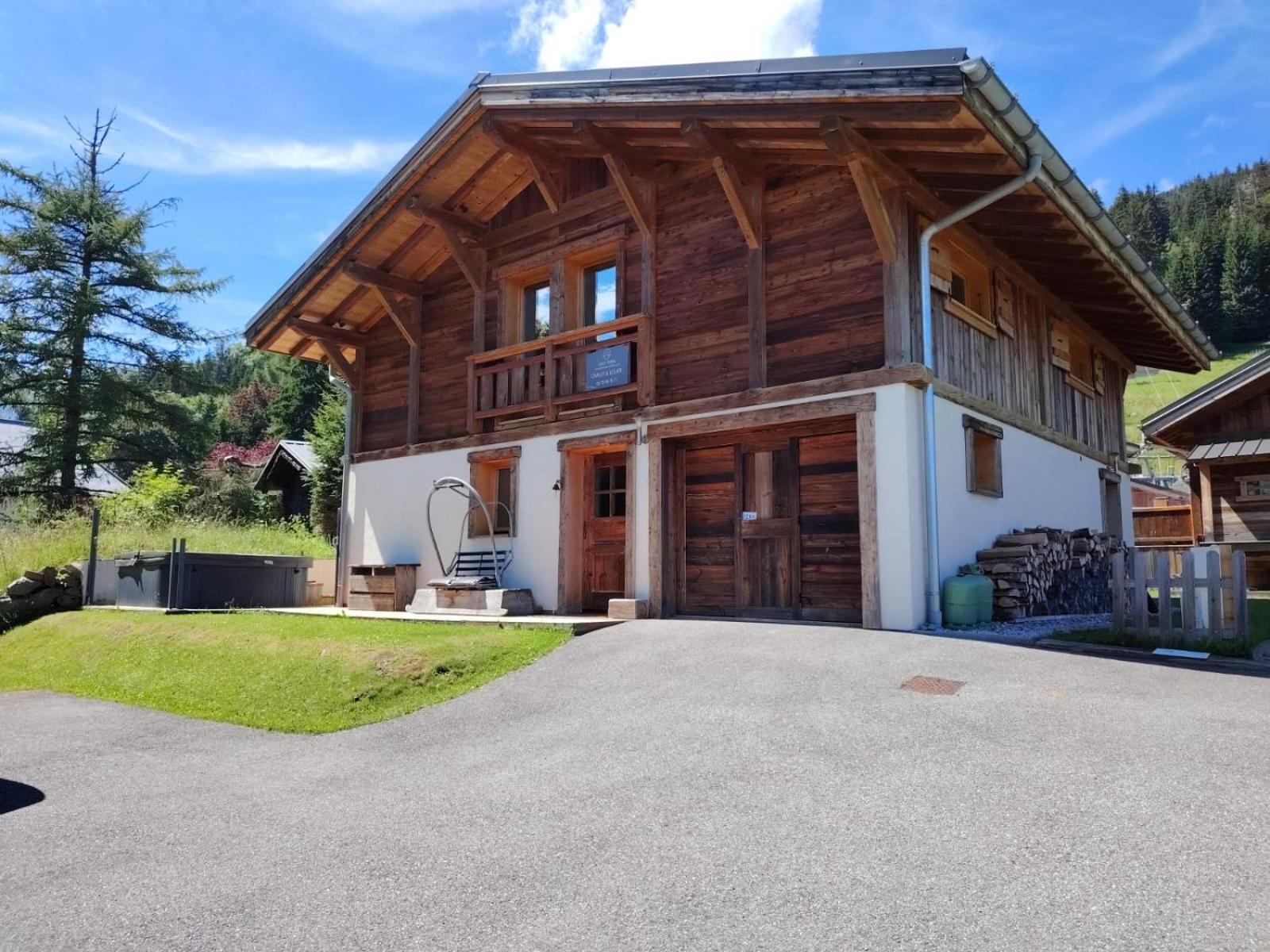 Vielyterra - Chalet Haut De Gamme - Domaine Du Mont Blanc 생제르베레뱅 외부 사진