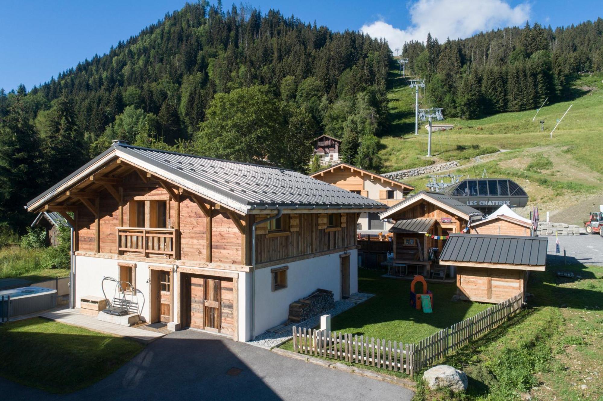 Vielyterra - Chalet Haut De Gamme - Domaine Du Mont Blanc 생제르베레뱅 외부 사진